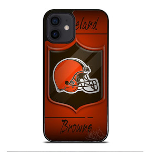 CLEVELAND BROWNS HELMET LOGO iPhone 12 Mini Case Cover