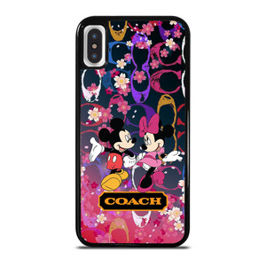 HOT COACH MICKEY COUPLE iPhone X / XS Case Cover