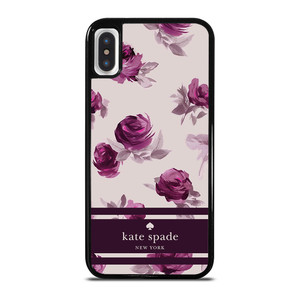 KATE SPADE FLORAL PURPLE iPhone X / XS Case Cover