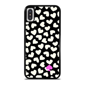 KATE SPADE LOVE HEART POLKADOTS iPhone X / XS Case Cover KATE SPADE LOVE HEART POLKADOTS iPhone X / XS Case Cover