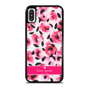 KATE SPADE NEW YORK PINK ROSE iPhone X / XS Case Cover KATE SPADE NEW YORK PINK ROSE iPhone X / XS Case Cover