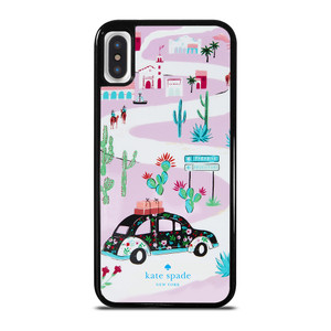 KATE SPADE NEW YORK ROAD TRIP iPhone X / XS Case Cover KATE SPADE NEW YORK ROAD TRIP iPhone X / XS Case Cover