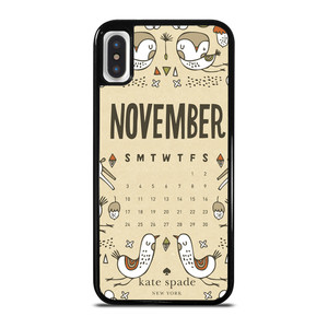 KATE SPADE NOVEMBER iPhone X / XS Case Cover KATE SPADE NOVEMBER iPhone X / XS Case Cover