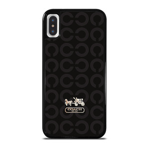LOGO COACH NEW YORK 2 iPhone X / XS Case Cover LOGO COACH NEW YORK 2 iPhone X / XS Case Cover