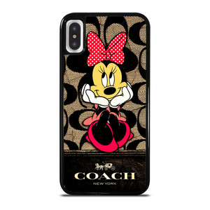 MINNIE MOUSE COACH 2 iPhone X / XS Case Cover