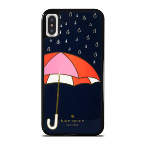 NAVY UMBRELLA KATE SPADE iPhone X / XS Case Cover