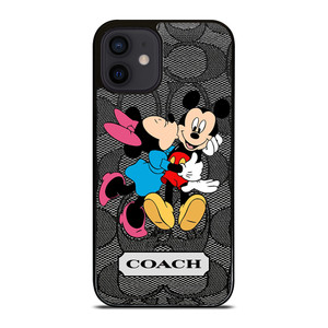 COACH MINNIE MICKEY MOUSE KISS iPhone 12 Mini Case Cover