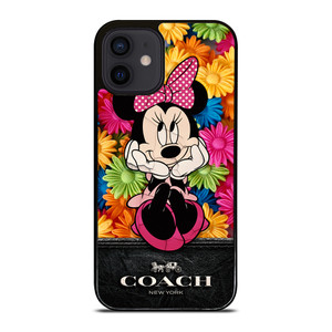 COACH MINNIE MOUSE FLOWER iPhone 12 Mini Case Cover