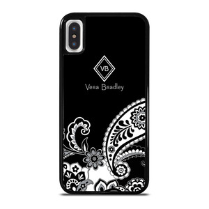 VERA BRADLEY BLACK AND WHITE iPhone X / XS Case Cover VERA BRADLEY BLACK AND WHITE iPhone X / XS Case Cover