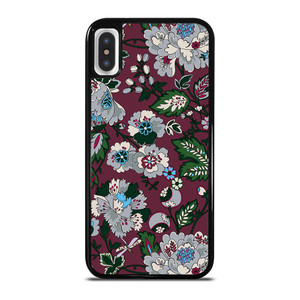 VERA BRADLEY BORDEAUX BLOOMS iPhone X / XS Case Cover