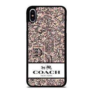 COACH NEW YORK ABSTRACK iPhone XS Max Case Cover COACH NEW YORK ABSTRACK iPhone XS Max Case Cover