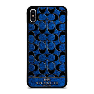 COACH NEW YORK BLUE 3 iPhone XS Max Case Cover