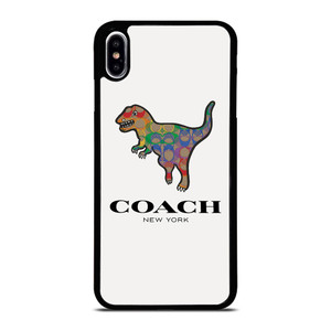 COACH NEW YORK DINOSAUR iPhone XS Max Case Cover