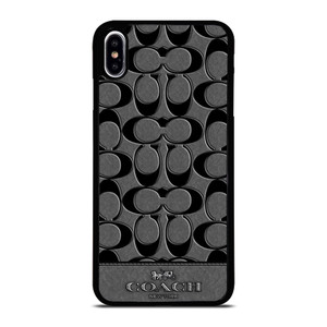 COACH NEW YORK GREY iPhone XS Max Case Cover