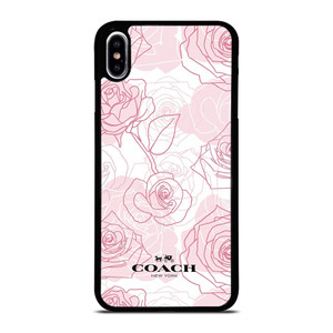 COACH ROSES iPhone XS Max Case Cover