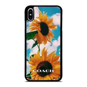 COACH SUNFLOWER iPhone XS Max Case Cover COACH SUNFLOWER iPhone XS Max Case Cover