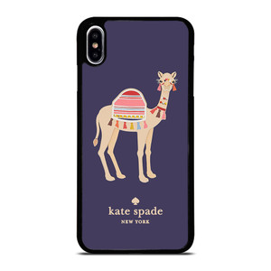 KATE SPADE APPLIQUE CAMEL iPhone XS Max Case Cover KATE SPADE APPLIQUE CAMEL iPhone XS Max Case Cover