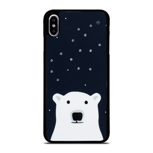 KATE SPADE SPARKLE POLLAR BEAR iPhone XS Max Case Cover KATE SPADE SPARKLE POLLAR BEAR iPhone XS Max Case Cover