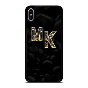 MICHAEL KORS MK GOLD LOGO iPhone XS Max Case Cover