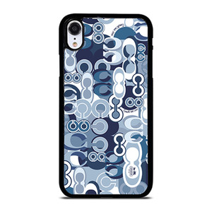 COACH NEW YORK BLUE iPhone XR Case Cover