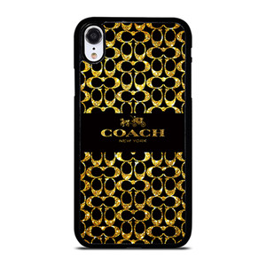 COACH NEW YORK GOLDEN iPhone XR Case Cover