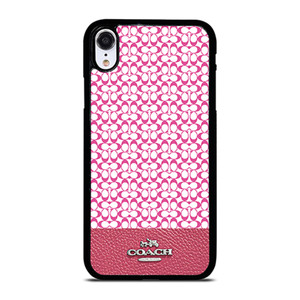 COACH NEW YORK PINK iPhone XR Case Cover