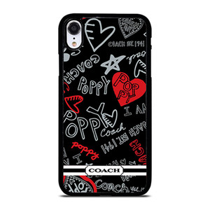 COACH NEW YORK POPPY iPhone XR Case Cover