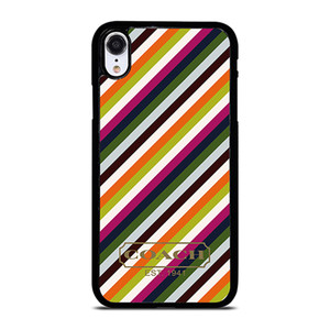 COACH NEW YORK RAINBOW iPhone XR Case Cover