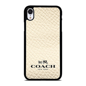 COACH NEW YORK WHITE iPhone XR Case Cover
