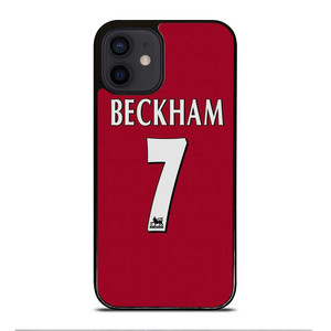 DAVID BECKHAM JERSEY MANCHESTER UNITED iPhone 12 Mini Case Cover
