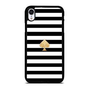 KATE SPADE GOLD AND STRIPES iPhone XR Case Cover KATE SPADE GOLD AND STRIPES iPhone XR Case Cover