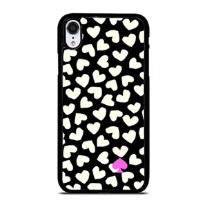 KATE SPADE LOVE HEART POLKADOTS iPhone XR Case Cover