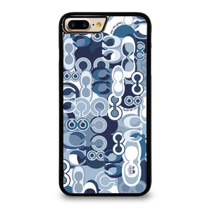 COACH NEW YORK BLUE iPhone 7 / 8 Plus Case Cover COACH NEW YORK BLUE iPhone 7 / 8 Plus Case Cover