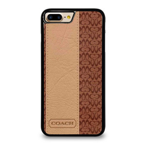 COACH NEW YORK BROWN LEATHER iPhone 7 / 8 Plus Case Cover COACH NEW YORK BROWN LEATHER iPhone 7 / 8 Plus Case Cover