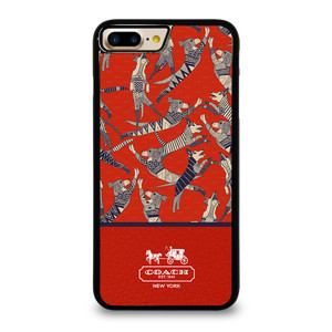 COACH NEW YORK DOG PARTY iPhone 7 / 8 Plus Case Cover COACH NEW YORK DOG PARTY iPhone 7 / 8 Plus Case Cover
