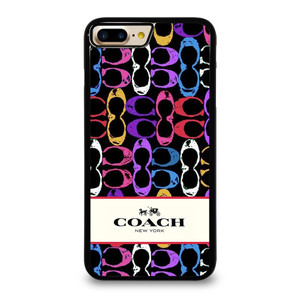 COACH NEW YORK PATTERN COLOR iPhone 7 / 8 Plus Case Cover COACH NEW YORK PATTERN COLOR iPhone 7 / 8 Plus Case Cover