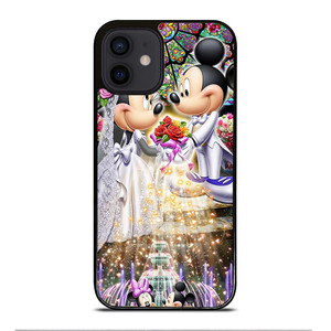 DISNEY MICKEY AND MINI MOUSE Wedding iPhone 12 Mini Case Cover DISNEY MICKEY AND MINI MOUSE Wedding iPhone 12 Mini Case Cover
