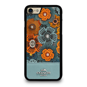 COACH NEW YORK BLUE TEA ROSE iPhone 7 / 8 Case Cover COACH NEW YORK BLUE TEA ROSE iPhone 7 / 8 Case Cover
