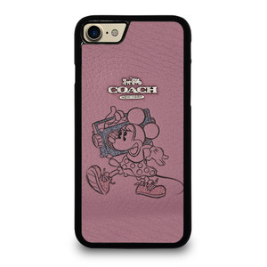 COACH NEW YORK PINK MICKEY MOUSE iPhone 7 / 8 Case Cover COACH NEW YORK PINK MICKEY MOUSE iPhone 7 / 8 Case Cover
