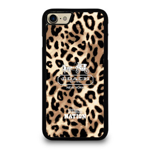 COACH NEW YORK PINK NATION LEPOARD iPhone 7 / 8 Case Cover