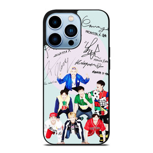 MONSTA X K POP SIGNATURE iPhone 13 Pro Max Case Cover