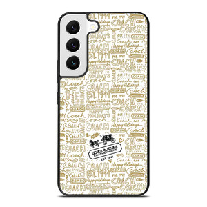 COACH NEW YORK COLLAGE Samsung Galaxy S22 Case Cover