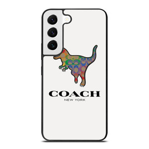 COACH NEW YORK DINOSAUR Samsung Galaxy S22 Case Cover COACH NEW YORK DINOSAUR Samsung Galaxy S22 Case Cover