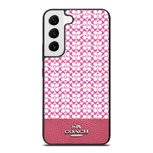 COACH NEW YORK PINK Samsung Galaxy S22 Case Cover