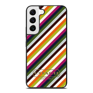 COACH NEW YORK RAINBOW Samsung Galaxy S22 Case Cover COACH NEW YORK RAINBOW Samsung Galaxy S22 Case Cover