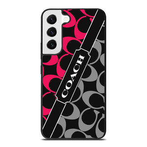 COACH NEW YORK RED WHITE Samsung Galaxy S22 Case Cover