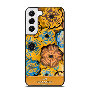 COACH NEW YORK ROSE TEA Samsung Galaxy S22 Case Cover