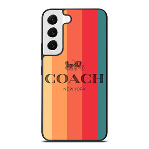 COACH NEW YORK STRIPES 2 Samsung Galaxy S22 Case Cover