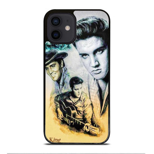 ELVIS PRESLEY ART THE KING iPhone 12 Mini Case Cover ELVIS PRESLEY ART THE KING iPhone 12 Mini Case Cover