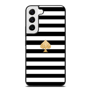 KATE SPADE GOLD AND STRIPES Samsung Galaxy S22 Case Cover